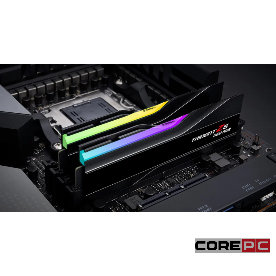 Оперативная память 32 Gb 6400 MHz G.Skill TRIDENT Z5 NEO RGB Black (F5-6400J3039G16GX2-TZ5NR)