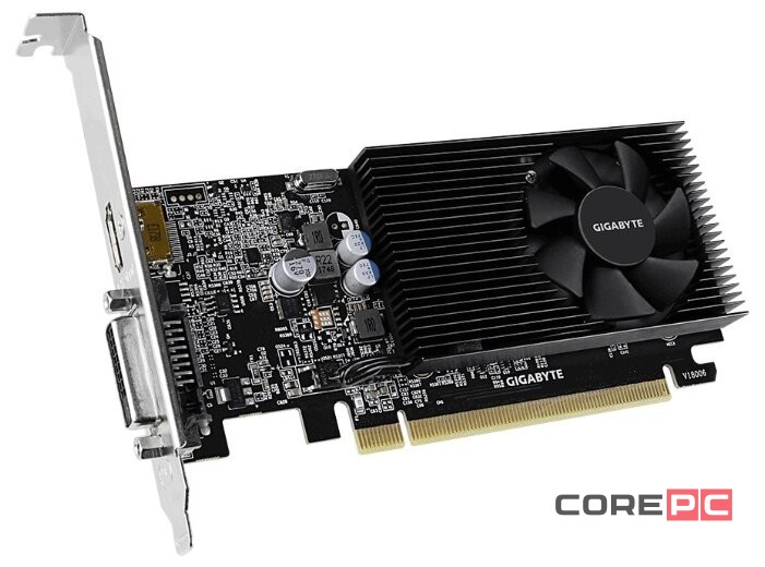 Видеокарта Gigabyte (GV-N1030D4-2GL) GeForce GT 1030 2GB Low Profile