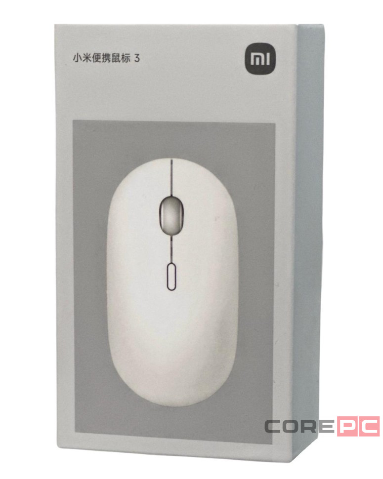 Мышь беспроводная компьютерная Xiaomi Mi Portable Bluetooth Mouse 3 (XMBXSB01YM) бежевая