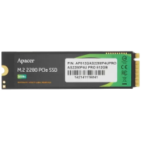 Твердотельный накопитель Apacer 512 Gb AS2280P4U M.2 (AP512GAS2280P4UPRO-1)