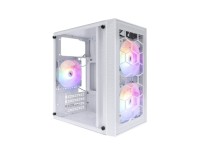 Компьютерный корпус 1STPLAYER FIREBASE X1 LED White (X1-WH-3F1-W)
