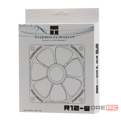 Вентилятор для корпуса Thermalright R12-W White (TRR12W)