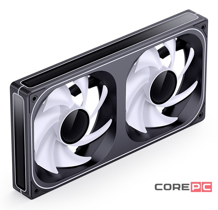 Комплект вентиляторов для корпуса JONSBO ZB-240B 2 in 1 ARGB LED Black