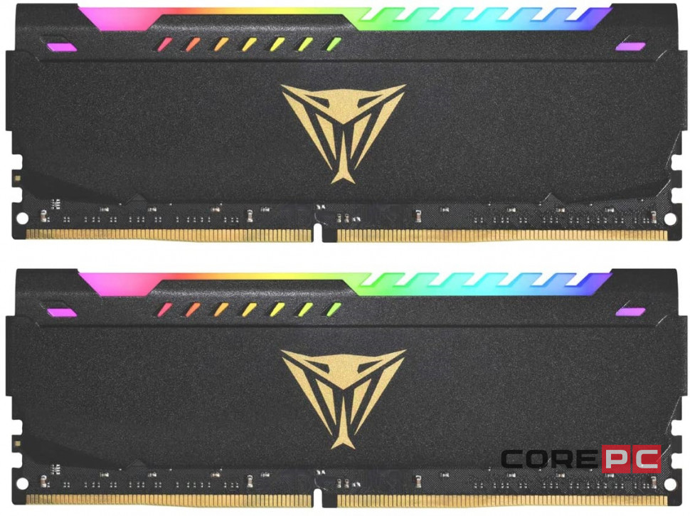 Оперативная память 32 Gb 3600 MHz PATRIOT VIPER STEEL RGB (PVSR432G360C0K)