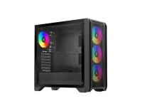 Компьютерный корпус XASTRA A500 4ARGB Black (A500-BK-FC120ARGB-4F-GL)