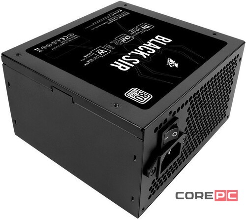 Блок питания 1STPLAYER 500W BLACK.SIR Black (PS-500BS) (SR-500W)