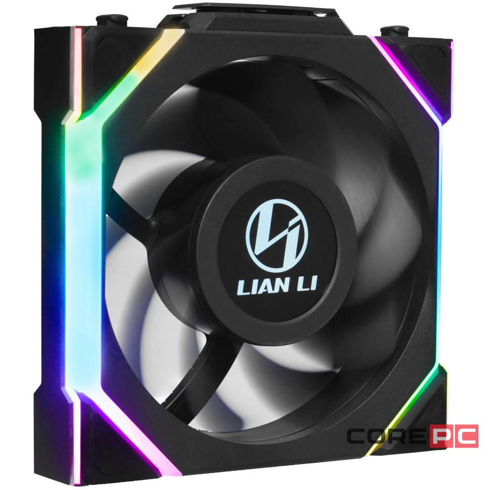 Вентилятор для корпуса Lian Li UNI FAN SL WIRELESS LCD 120 Reverse Blade ARGB Black (G99.12RSLLCD1W1B.R0)