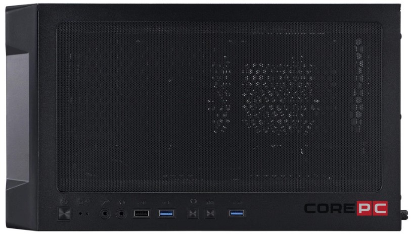Компьютерный корпус 1STPLAYER TRILOBITE T4-G GLASS FRGB Black (T4-G-BK-4F1)
