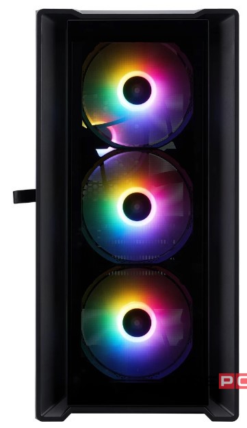 Компьютерный корпус 1STPLAYER TRILOBITE T4-G GLASS FRGB Black (T4-G-BK-4F1)
