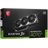 Видеокарта MSI (RTX 4070 Ti VENTUS 3X E1 12G) GeForce RTX 4070 Ti VENTUS 3X E1
