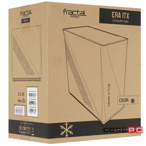 Компьютерный корпус Fractal Design ERA ITX CARBON TG FD-CA-ERA-ITX-BK