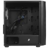 Компьютерный корпус 1STPLAYER FIREBASE X3-M TG LED Black (X3-M-BK-4F1)