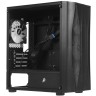 Компьютерный корпус 1STPLAYER FIREBASE X3-M TG LED Black (X3-M-BK-4F1)
