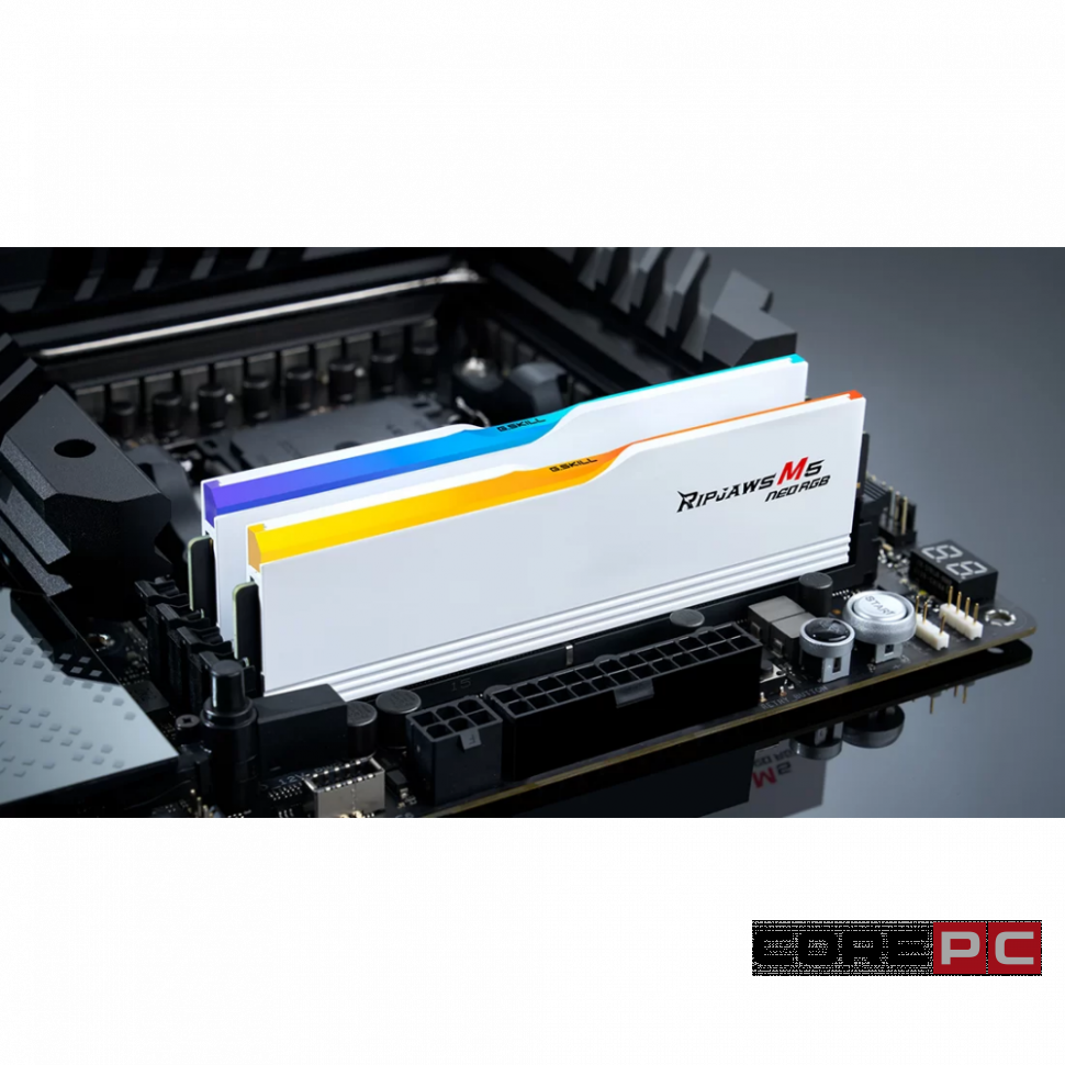 Оперативная память 32 Gb 6000 MHz G.Skill RIPJAWS M5 NEO RGB White (F5-6000J3636F16GX2-RM5NRW)