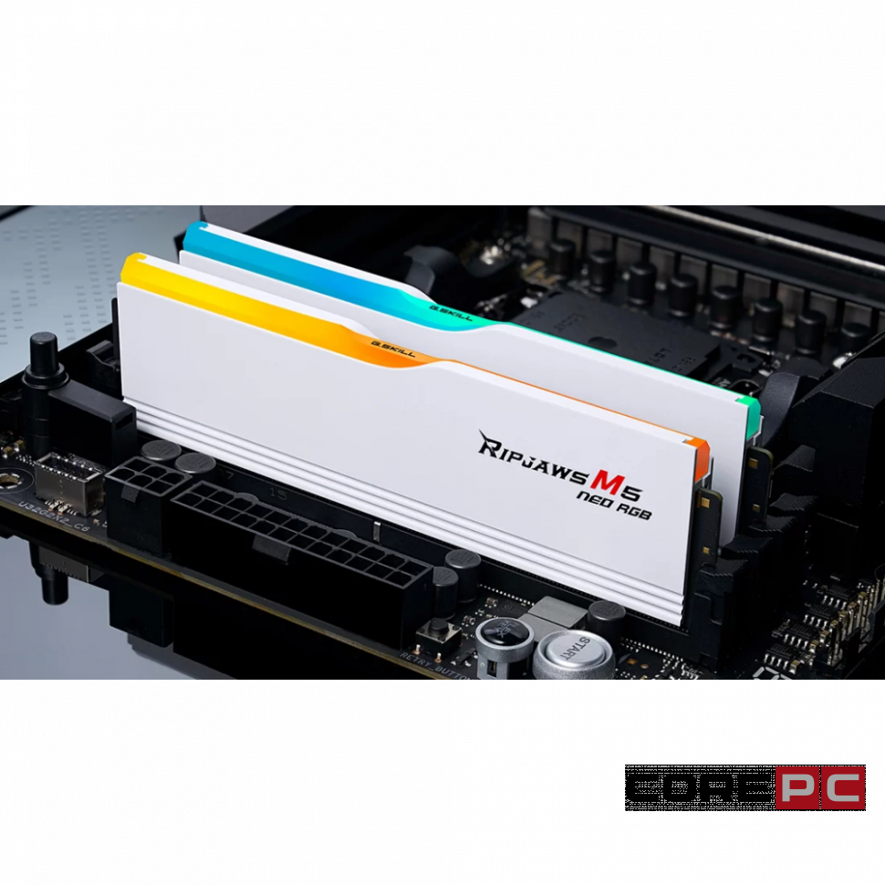 Оперативная память 32 Gb 6000 MHz G.Skill RIPJAWS M5 NEO RGB White (F5-6000J3636F16GX2-RM5NRW)