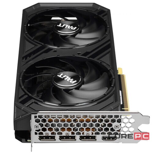 Видеокарта Palit (NE6406TT19P1-1060D) GeForce RTX 4060 Ti 8GB DUAL OC
