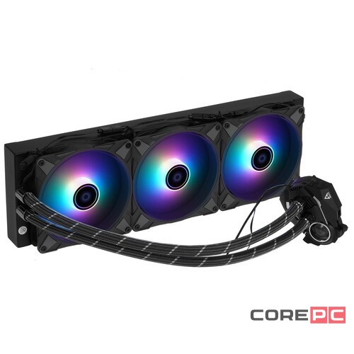 Система жидкостного охлаждения для процессора Arctic Cooling Liquid Freezer II - 420 ARGB Black (ACFRE00109A)