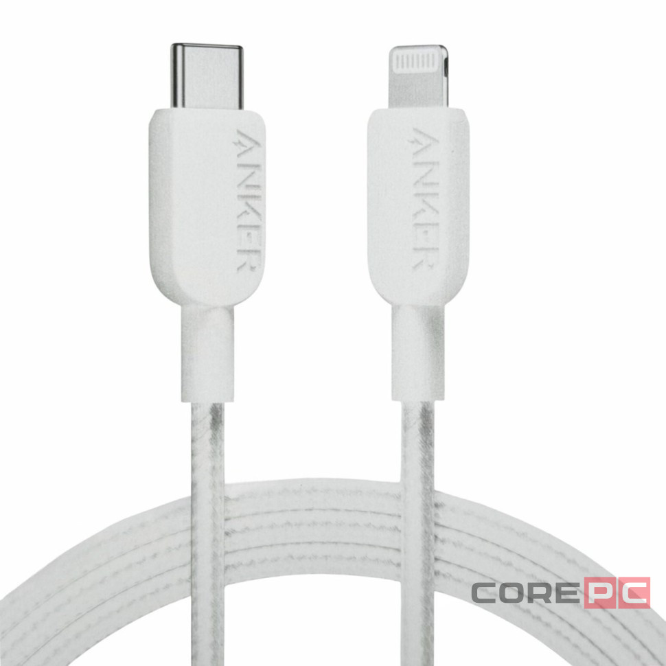 Usb Кабель-зарядка Type-C на Lightning Anker (A81A6P21) 1.8м белый