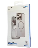 Накладка для i-Phone 16 Pro Keephone Mago Pro MagSnap серый