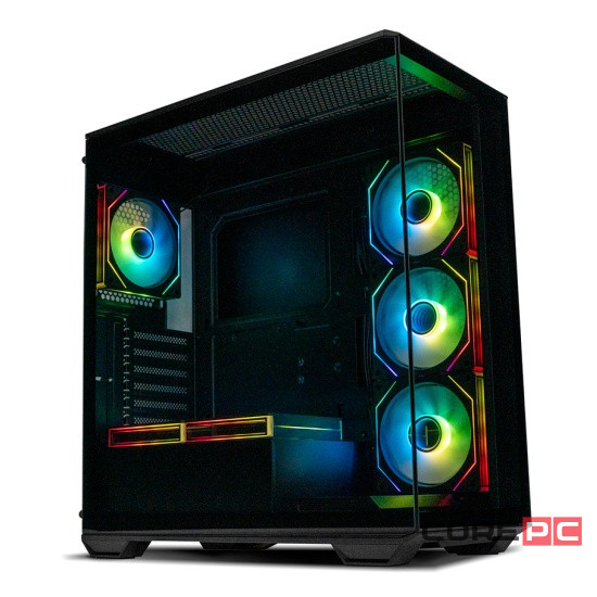 Компьютерный корпус XASTRA Q600 6ARGB-C10-UC Black (Q600-6FM12A-C10-UC)
