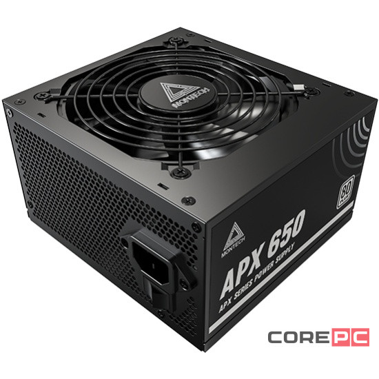 Блок питания Montech 650W APX Black (XWYA11-650W)