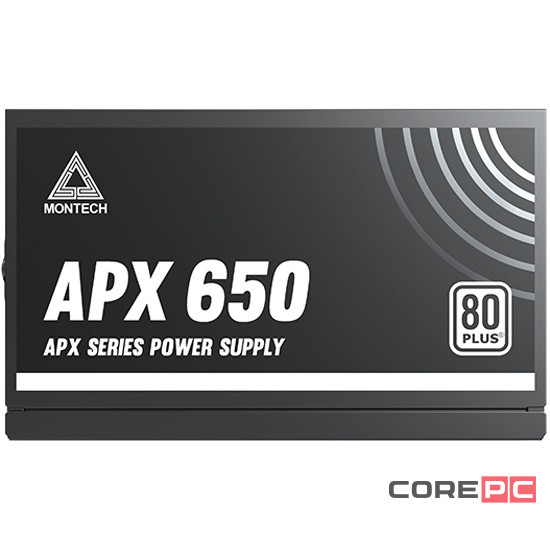 Блок питания Montech 650W APX Black (XWYA11-650W)