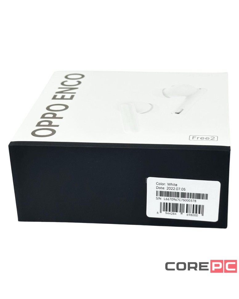 Беспроводные наушники OPPO Enco Free 2 белые