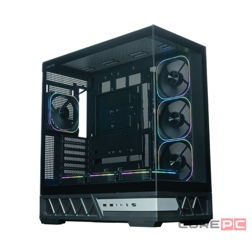 Компьютерный корпус XASTRA Q700 7ARGB-FG-C10-UC ARGB Black (Q700-7FG12A-C10-UC)