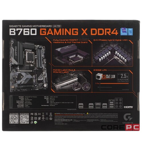 Материнская плата Gigabyte B760 GAMING X DDR4