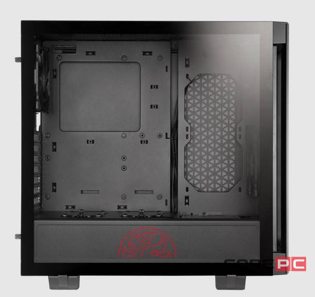 Компьютерный корпус ADATA XPG INVADER TG Black (INVADER-BKCWW)