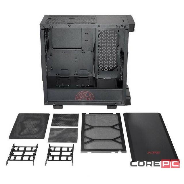 Компьютерный корпус ADATA XPG INVADER TG Black (INVADER-BKCWW)