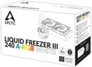 Система жидкостного охлаждения для процессора Arctic Cooling Arctic Liquid Freezer III-240 ARGB White (ACFRE00150A) P12 PWM PST