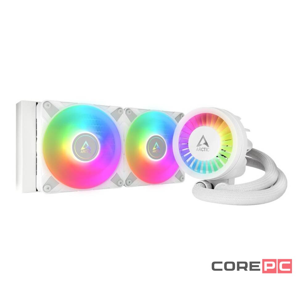 Система жидкостного охлаждения для процессора Arctic Cooling Arctic Liquid Freezer III-240 ARGB White (ACFRE00150A) P12 PWM PST