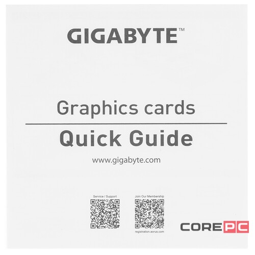 Видеокарта Gigabyte (GV-N4060D6-8GD) GeForce RTX 4060 8GB D6