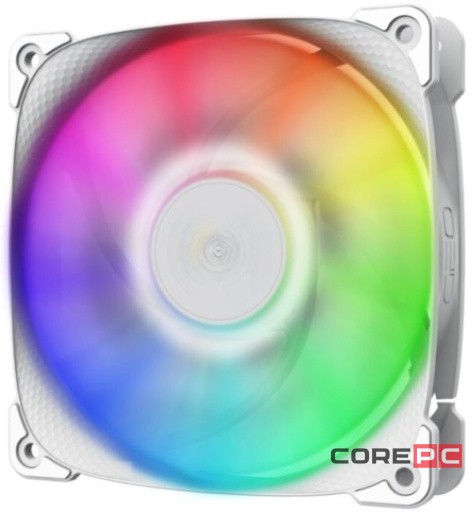 Вентилятор для корпуса Geometric Future Squama 2501W 5V ARGB White (1F2501W112000) (GF_SQM-2501W-SP)