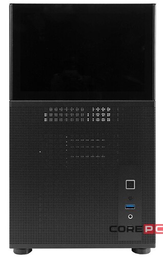 Компьютерный корпус 1STPLAYER MIKU Mi6 EV LCD display Black (Mi6-EV-BK)