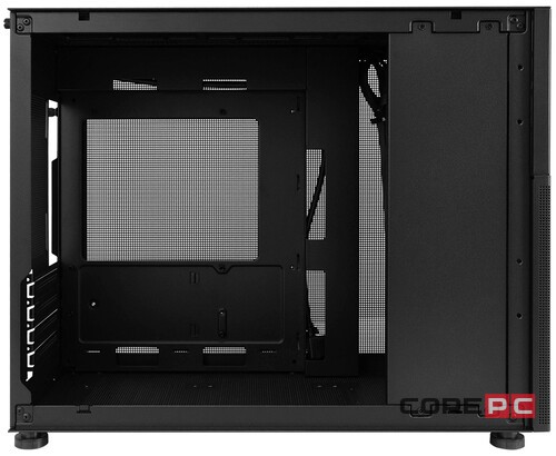 Компьютерный корпус 1STPLAYER MIKU Mi6 EV LCD display Black (Mi6-EV-BK)