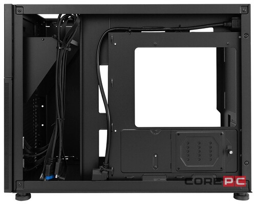 Компьютерный корпус 1STPLAYER MIKU Mi6 EV LCD display Black (Mi6-EV-BK)
