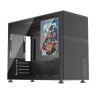 Компьютерный корпус 1STPLAYER MIKU Mi6 EV LCD display Black (Mi6-EV-BK)