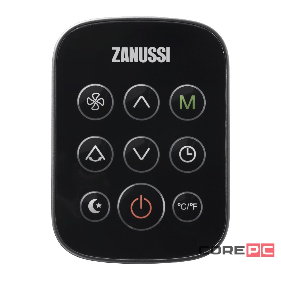 Кондиционер мобильный Zanussi Massimo Solar Black Wi-Fi ZACM-12 MS-H/N1 Black
