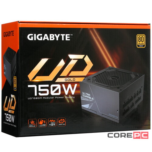 Блок питания Gigabyte 750W GP-UD750GM
