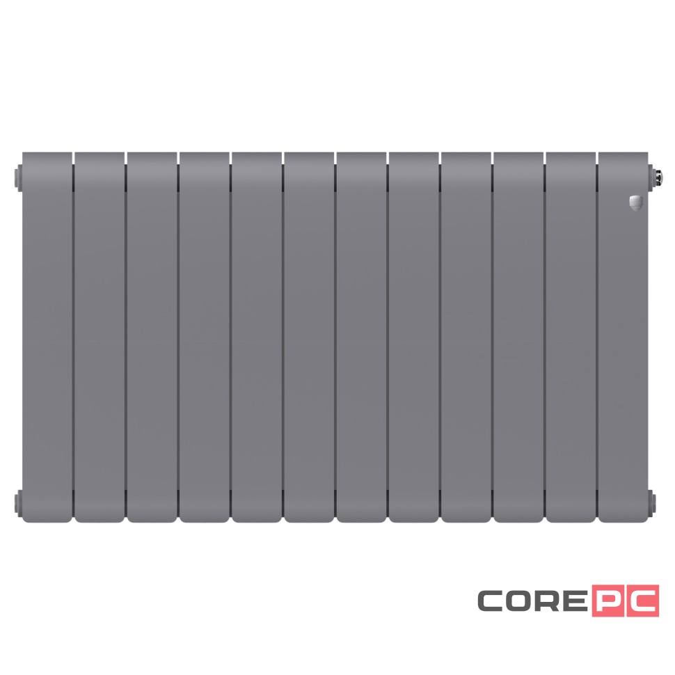 Радиатор биметаллический Royal Thermo Infinity 500 Silver Satin - 12 секц.