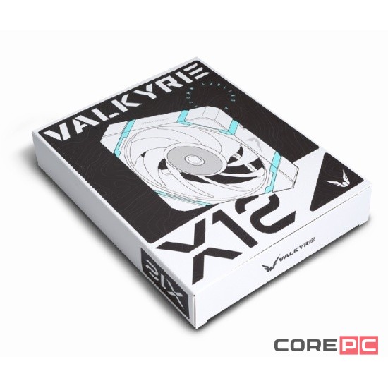 Вентилятор для корпуса Valkyrie X12 ARGB White (HW X12E-W)