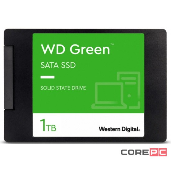 Твердотельный накопитель Western Digital 1000 Gb WDS100T3G0A