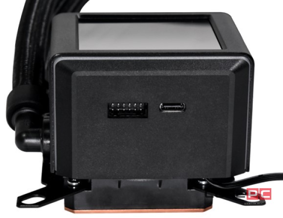 Система жидкостного охлаждения для процессора Lian Li GA II LCD SL-INF 360 ARGB Black (GA2ALCD36INB) (G89.GA2ALCD36INB.R0)