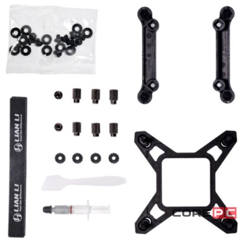 Система жидкостного охлаждения для процессора Lian Li GA II LCD SL-INF 360 ARGB Black (GA2ALCD36INB) (G89.GA2ALCD36INB.R0)