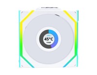 Вентилятор для корпуса Lian Li UNI FAN SL WIRELESS LCD 120 Reverse Blade ARGB White 12RSLLCD1W1W (G99.12RSLLCD1W1W.R0)