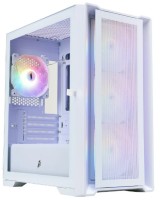 Компьютерный корпус 1STPLAYER TRILOBITE T4-G GLASS FRGB White (T4-G-WH-4F1-W)