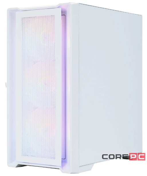 Компьютерный корпус 1STPLAYER TRILOBITE T4-G GLASS FRGB White (T4-G-WH-4F1-W)