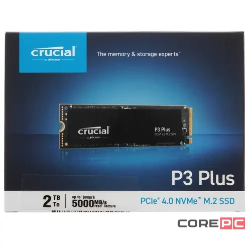 Твердотельный накопитель CRUCIAL 2000 Gb (CT2000P3PSSD8)